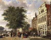 KS 094
<br/>
Haven van Middelburg
<br/>
<em>Springer, Cornelis (1817-1891)</em>